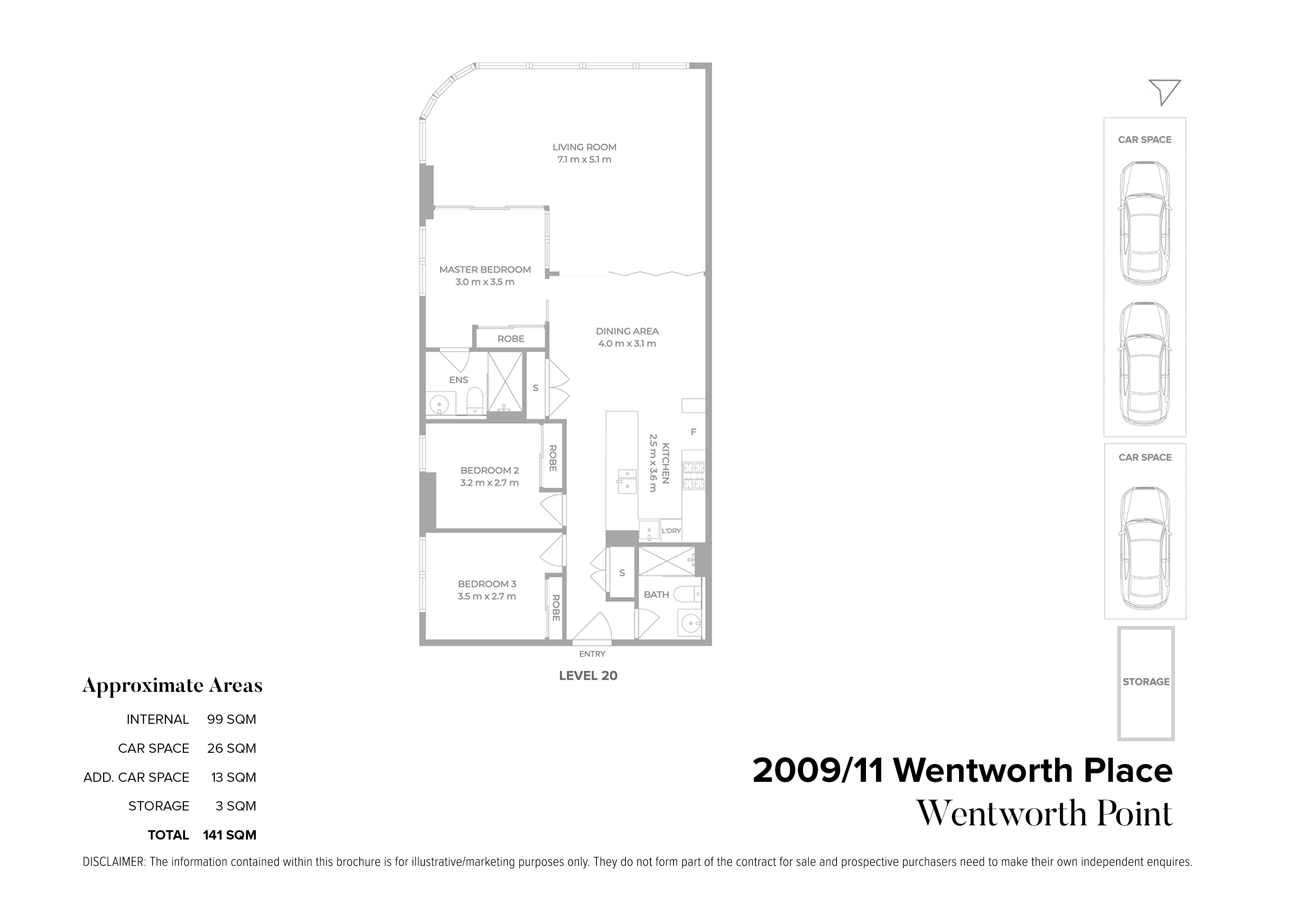 2009/11 Wentworth Place, Wentworth Point For Sale by Chidiac Realty - floorplan