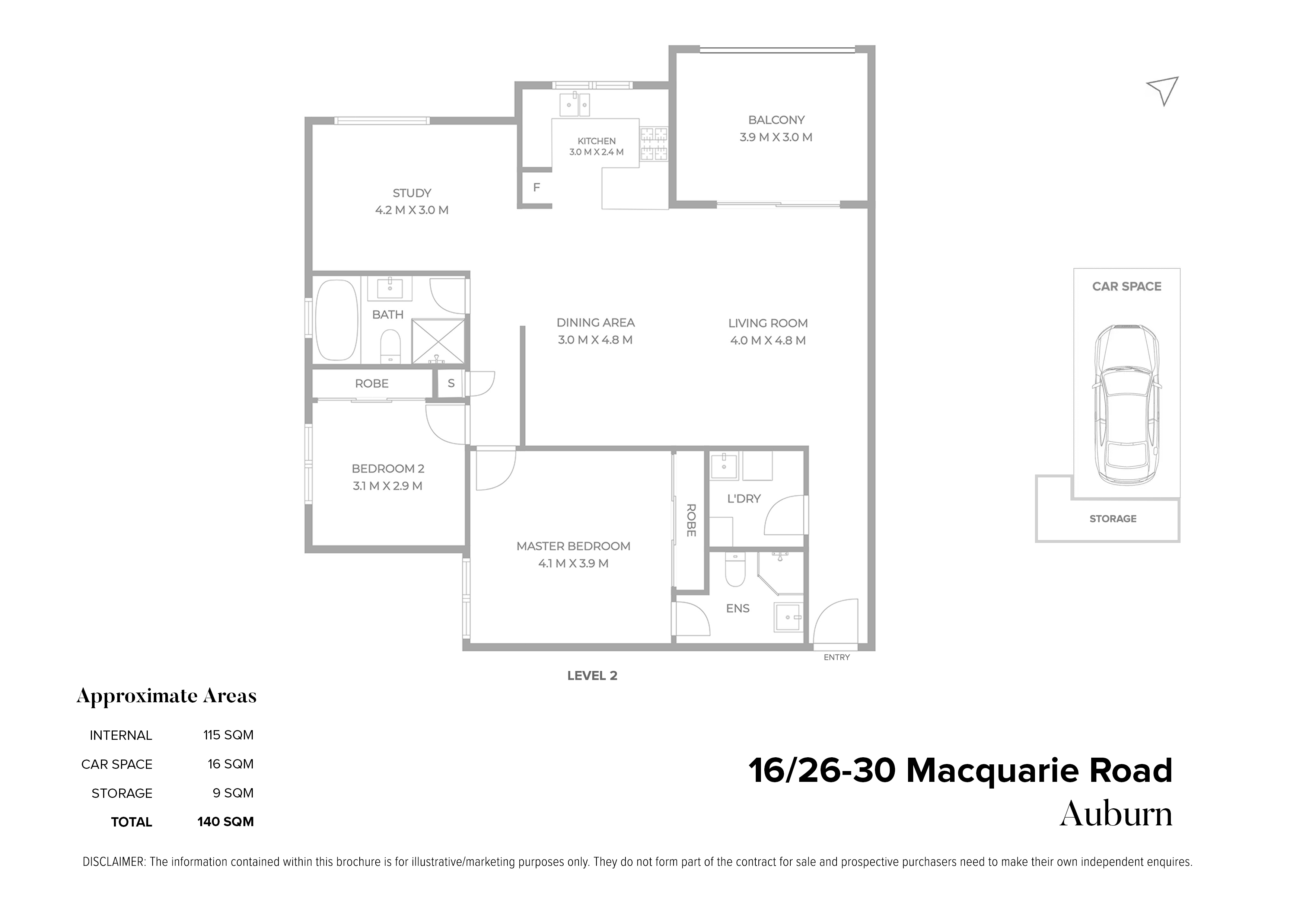 16/26-30 Macquarie Road, Auburn For Sale by Chidiac Realty - floorplan