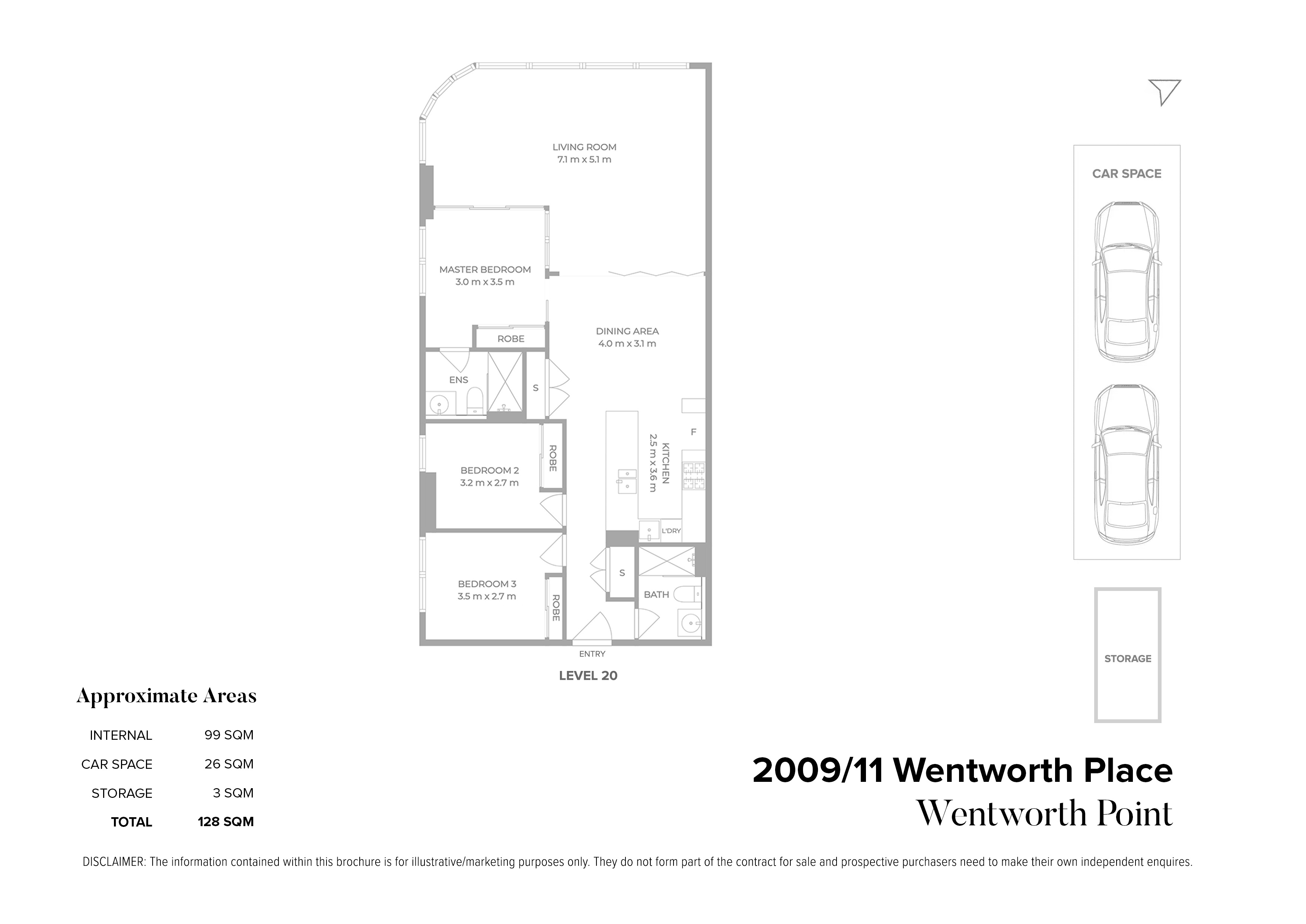 2009/11 Wentworth Place, Wentworth Point For Sale by Chidiac Realty - floorplan