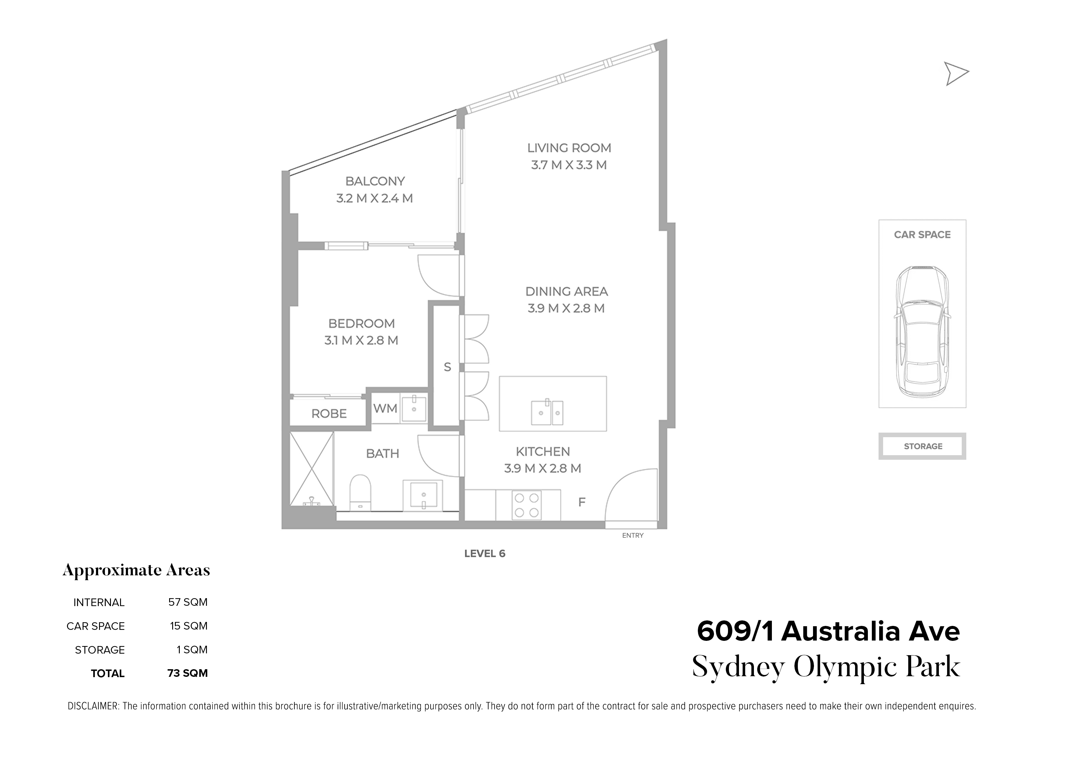 609/1 Australia Avenue, Sydney Olympic Park For Sale by Chidiac Realty - image 11